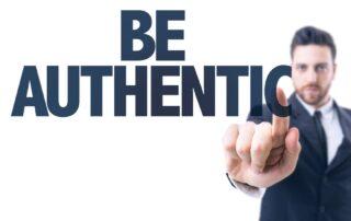 focus on c-suite authenticity