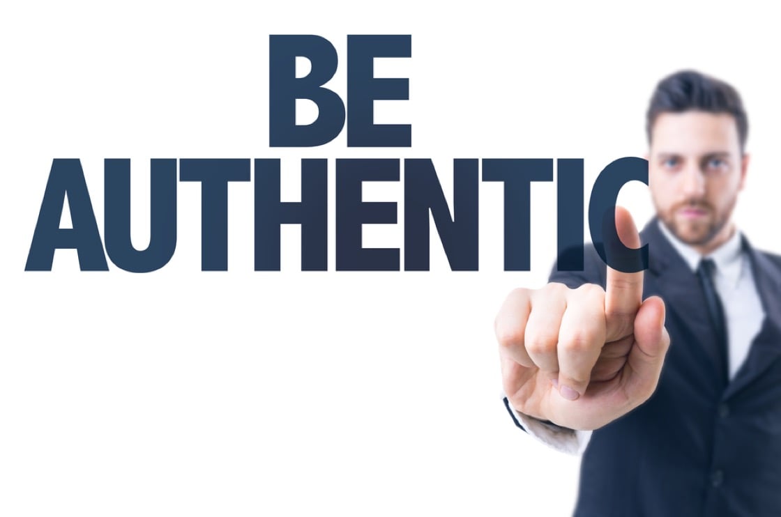 focus on c-suite authenticity