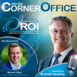 Michael O'Neil Into the Corner Office podcast cover art