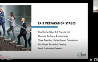 How Do I Prepare My People for an Exit webinar slide